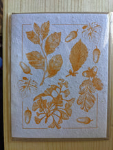 Cargar imagen en el visor de la galería, The greeting card is shown wrapped in a celophane wrapper for protection of the seed paper in shipping to you.