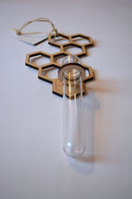 Cargar imagen en el visor de la galería, Hanging Propagation Station - Honeycomb Pattern with Single Test Tube