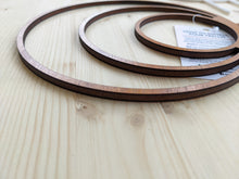 Cargar imagen en el visor de la galería, Wooden Triple Hoop Trellis - Endless Loop - Circle Trellis- Available in 2 Sizes