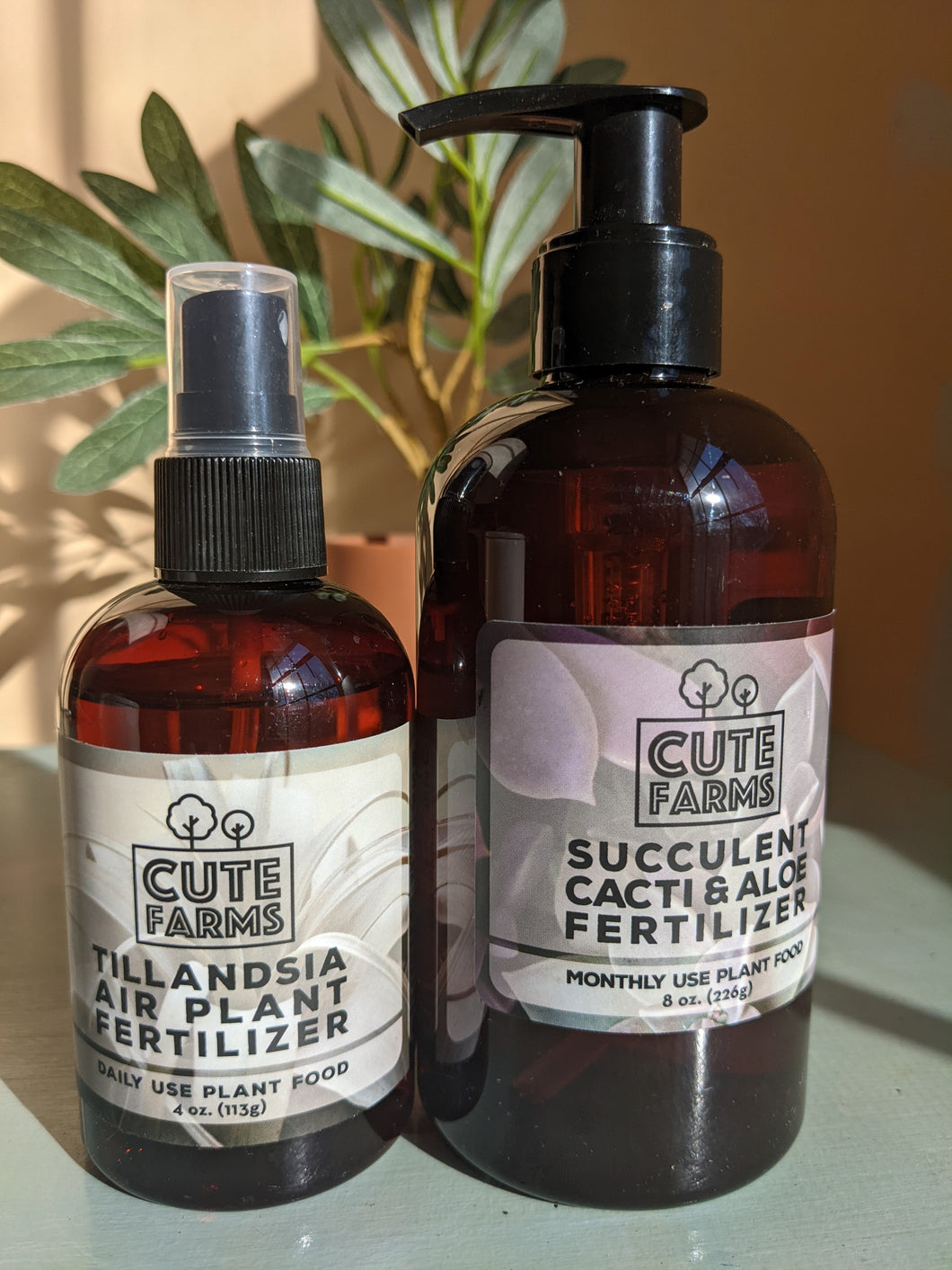Succulent Cactus & Aloe Plant Fertilizer Pump 8oz