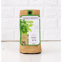 Load image into Gallery viewer, Basil Herb Kit -Organic - Grows in the Bag
