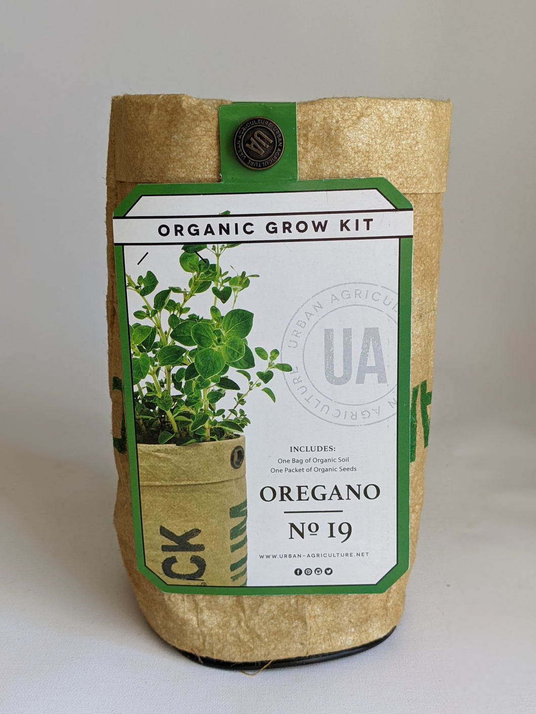 Oregano Herb Kit -  Organic - Grows in the Bag